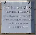 Plaque au no&nbsp;73.