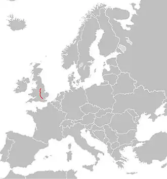 Itinéraire de la route européenne 13