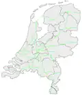 Itinéraire aux Pays-Bas