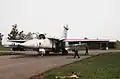 EF-111 avant un raid contre les Serbo Bosniaques durant la guerre de Bosnie en 1995