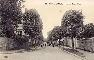 L'avenue Victor-Hugo.