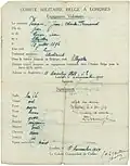 Contrat d'engagement