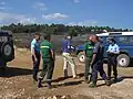 Équipe pluridisciplinaire d'investigation sur l'origine des incendies de forêts (Procureur - Gendarmerie - ONF) à Vérignon en 2007.