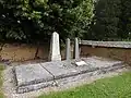 Tombe de l'Amiral Guillaume Jacques Constant de Liberge de Granchain (1744-1805) et de sa famille.