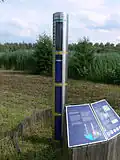 Ce piézomètre pédagogique rappelle que la nappe est proche et vulnérable