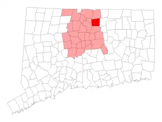 Localisation de East Windsor