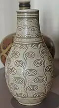 vase à décor végétal de Lenoble,