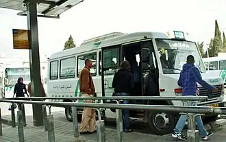 Gare routière de Jérusalem-Est.