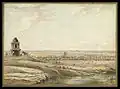 Vue du Fort de Bangalore, depuis l'est.