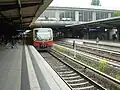 Quai du S-Bahn est-ouest (étage inférieur).