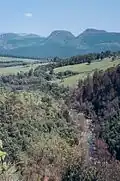 Escarpement.