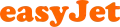 Logo de la compagnie EasyJet dans les années 2020.