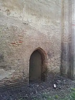Entrée du clocher.