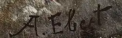 signature d'Anton Ebert