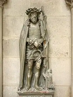 Ecce homo (XVIe siècle), cathédrale Saint-Étienne de Meaux.