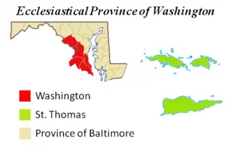 Image illustrative de l’article Archidiocèse de Washington