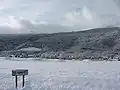 Échenevex sous la neige
