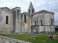 Le chevet de l'église.