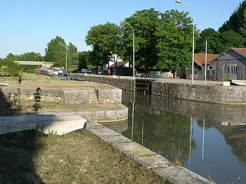 Écluse de Beaulieu, Le Mériot,
