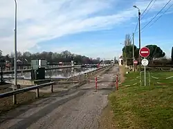 L'écluse.
