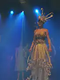 Défilé lors de la nuit du Bois à l'école en 2008