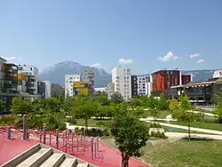 Photo de l'écoquartier de Bonne.