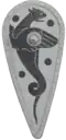 Fig. 12 : figure proto-héraldique normande servant de signe de reconnaissance individuelle.