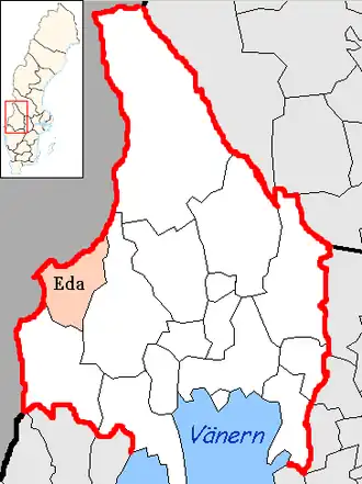 Localisation de Eda