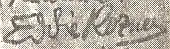 signature d'Eddie Rosner