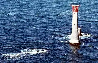 Les Eddystone Rocks et leur phare