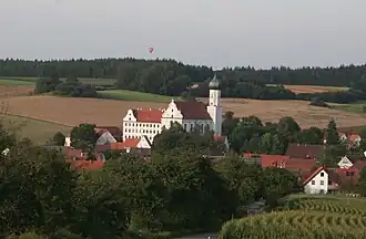 Le monastère d'Edelstetten, Bavière