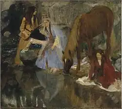 Edgar Degas, Portrait de Mlle Eugénie Fiocre, 1867-1868.