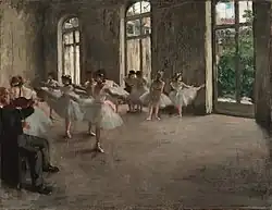 Un tableau par Edgar Degas