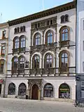 Façade du palais Edelmann.