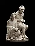 Edmonia Lewis, Old Arrow Maker, 1872.