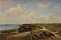 La côte rocheuse de Bretignolles-sur-Mer vue par Édouard-Auguste Imer.