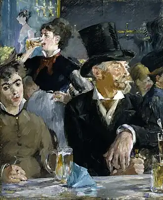 Au Café, Café-concert, Baltimore, Walters Art Museum.