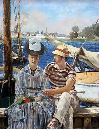 Argenteuil, 1874 Musée des beaux-arts de Tournai.