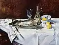 Nature morte au saumon