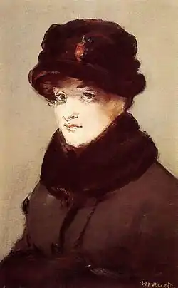 Méry Laurent au Chapeau de Loutre.