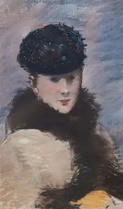 Méry Laurent au Petit Chapeau.