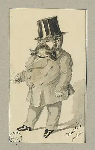 Portrait du dramaturge Édouard Martin.