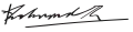 Signature de Édouard VIIEdward VII