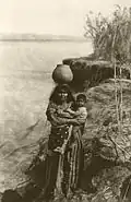 Porteur d'eau Mohave, 1908