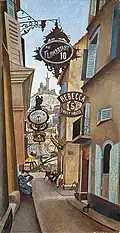 Edward Wadsworth, Rue de la Reynarde (1925)