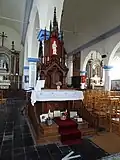 Autel de Sainte Dorothée à Eecke