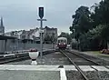 Train touristique venant de Maldegem (1992).