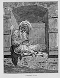 Changeur juif, Égypte, 1882