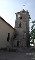 L'église Saint-Jean-Baptiste de Choloy.