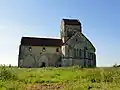 Vue sud de Sainte-Hélène.